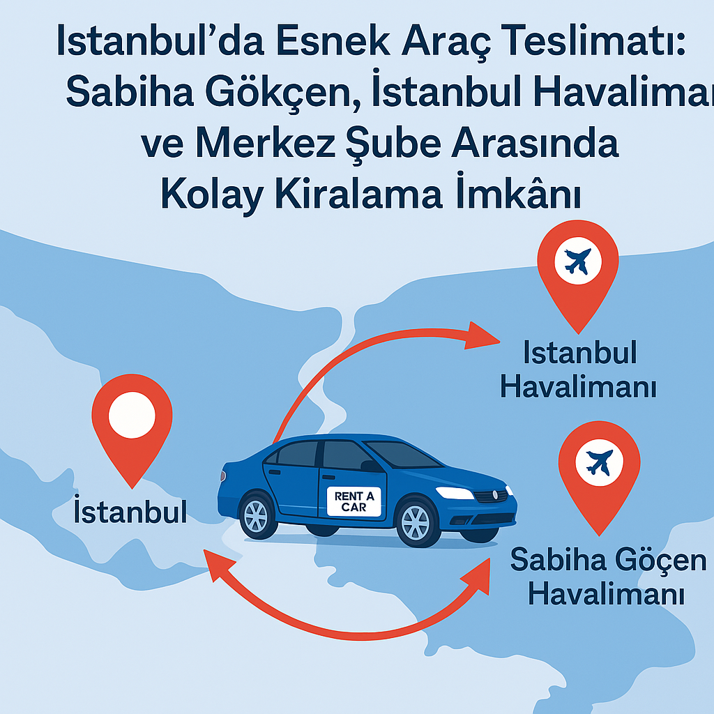 İstanbul Araç Kiralama | Havalimanı ve Şube Teslimatlı Kiralık Araçlar